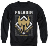 Dungeons and Dragons Paladin Adult Crewneck Sweatshirt Black