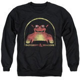 Dungeons and Dragons Old School Adult Crewneck Sweatshirt Black