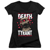 Dungeons and Dragons Death Tyrant Junior Women's V-Neck T-Shirt Black