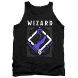 Dungeons and Dragons Wizard Adult Tank Top Black