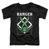 Dungeons and Dragons Ranger Toddler T-Shirt Black