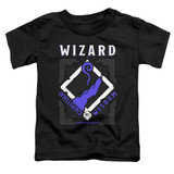 Dungeons and Dragons Wizard Toddler T-Shirt Black