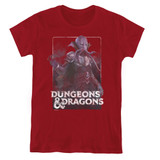 Dungeons and Dragons Master Mindflayer Women's T-Shirt Cardinal