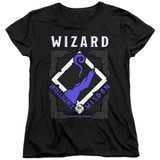 Dungeons and Dragons Wizard Women's T-Shirt Black