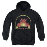 Dungeons and Dragons Old School Youth Pullover Hoodie Sweatshirt Black