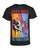 Guns N Roses 1991 Illusion Combo Adult T-Shirt