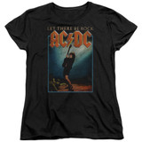 AC/DC Let There Be Rock Women's T-Shirt Black - Clearance
