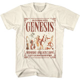 Genesis Evening With Genesis Poster Natural Adult T-Shirt