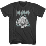 Def Leppard Double Triangle Smoke Adult T-Shirt