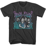 Pink Floyd Art Noveau Triangle Smoke Adult T-Shirt