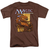 Magic: The Gathering Urzas Saga Deck Art Adult 18/1 T-Shirt Coffee