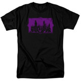 Fantastic Beasts 2 Hogwarts Silhouette Adult 18/1 T-Shirt Black