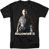 Halloween II Michael Myers Adult 18/1 T-Shirt Black