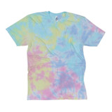 Dream Pastel Rainbow Tie-Dye Short Sleeve T-Shirt