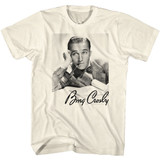 Bing Crosby Lean Pipe Signature Natural Adult T-Shirt