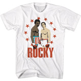 Rocky Star Circle White T-Shirt