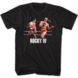 Rocky Knock Out Black T-Shirt