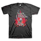 Stiff Little Fingers Skeleton Flame Classic T-Shirt