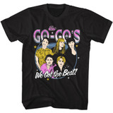 The Go-Go's We Got The Beat Black Adult T-Shirt