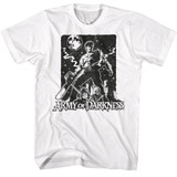 Army of Darkness Stark Night White T-Shirt