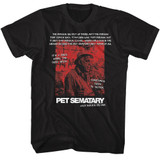 Pet Sematary Jud Quotes Black T-Shirt