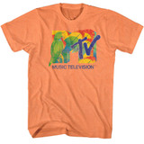 MTV Parrot Cantaloupe Heather T-Shirt