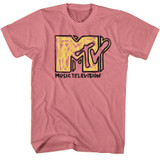 MTV Scribble Logo Mauvelous T-Shirt