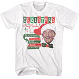 Bing Crosby Christmas With White T-Shirt