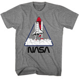 NASA Triangle Graphite Heather T-Shirt