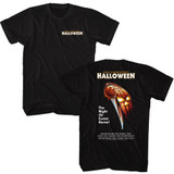 Halloween Halloween Poster Chest Hit Black T-Shirt