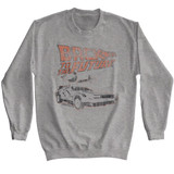 Back to the Future My Other Ride Graphite Heather Sweatshirt
