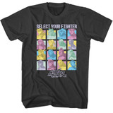 Street Fighter Select Your Fighter Smoke T-Shirt