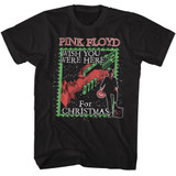 Pink Floyd For Christmas Black T-Shirt