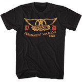 Aerosmith PV Tour 87-88 Black T-Shirt