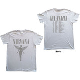 Nirvana Unisex T-Shirt In Utero Tour (Back Print)