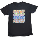 Nirvana Unisex T-Shirt Repeat Black