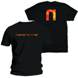 Nine Inch Nails Unisex T-Shirt Help Me (Back Print)