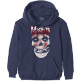 Misfits Unisex Pullover Hoodie Sweatshirt Blood Drip Skull