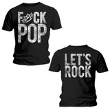 Five Finger Death Punch Unisex T-Shirt F*ck Pop (Back Print)