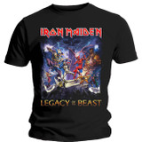 Iron Maiden Unisex T-Shirt Legacy of the Beast