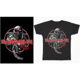 Iron Maiden Unisex T-Shirt Piece of Mind Circle