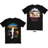 Iron Maiden Unisex T-Shirt Vice Is Nice (Back Print)
