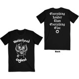 Motorhead Unisex T-Shirt England (Back Print)