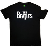 The Beatles Unisex Applique T-Shirt Drop T Logo