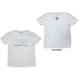 The Beatles Unisex T-Shirt On Apple (Back Print) White