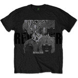 The Beatles Unisex T-Shirt Reverse Revolver (Foiled)