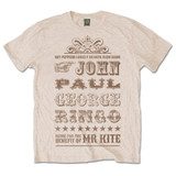 The Beatles Unisex T-Shirt Mr Kite