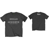 The Beatles Unisex T-Shirt Hello, Goodbye (Back Print)