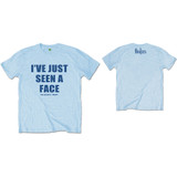 The Beatles Unisex T-Shirt I've Just Seen A Face (Back Print)