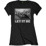 The Beatles Women's T-Shirt Let It Be Studio